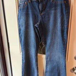 Classic Blue Straight Leg Women's Jeans